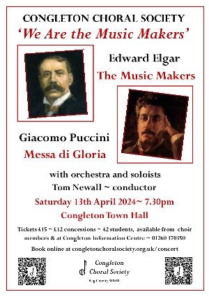 Choral Society ~ Elgar's Music Makers & Puccini's Messa di Gloria