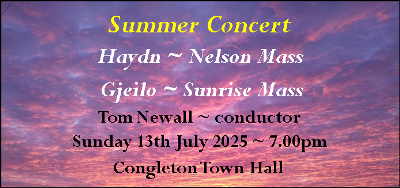 Choral Society Summer Concert
