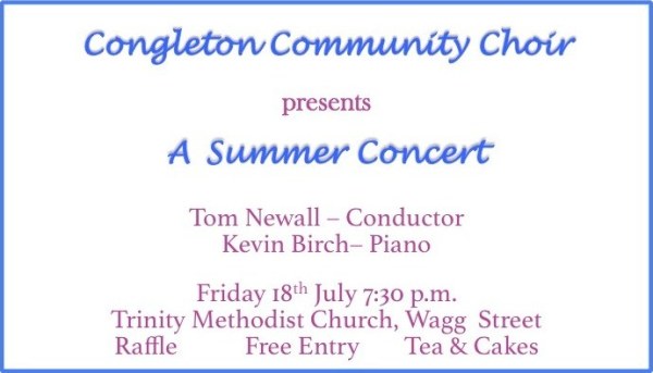 Community Choir Summer Concert