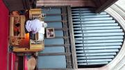 Kevin Birch playing organ solo pieces 1