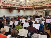 Tom conducting the final rehearsal with the orchestra 2
