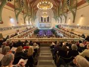 View of the concert from the Town Hall Balcony